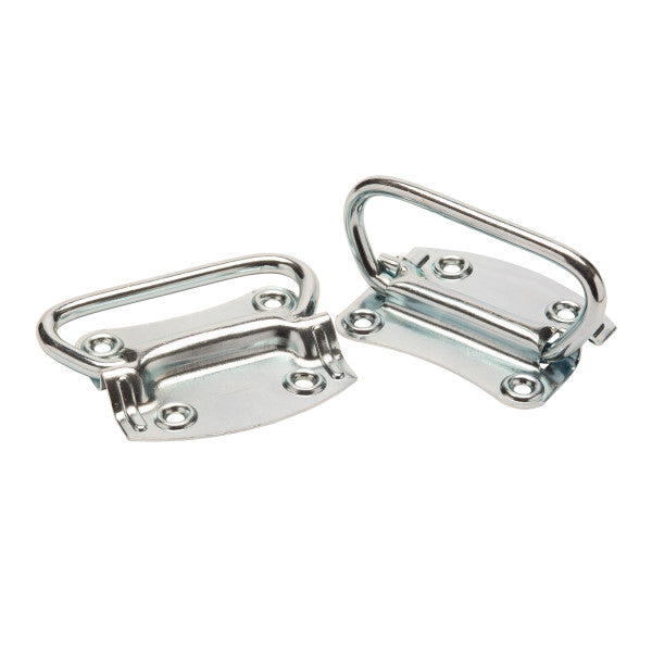 (Par) Tiradores de anillo tipo manillas 3-3/4" de zinc