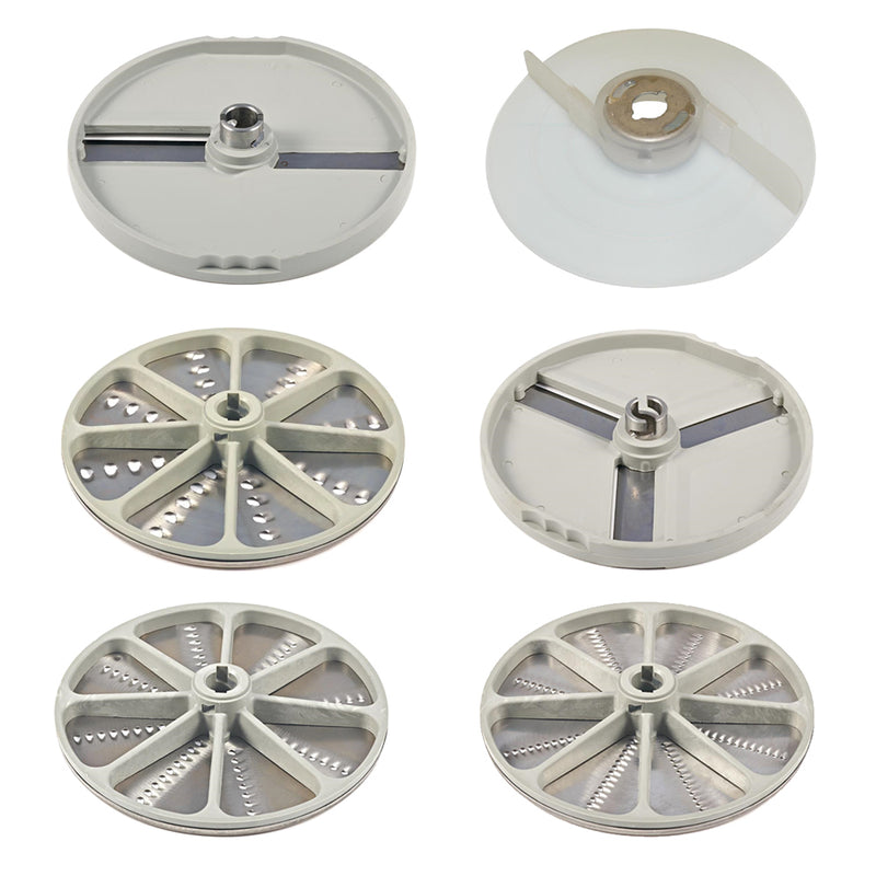 Picador electrico de vegetales en diferentes formas, rebanadas, tiras, cubos de 1cm  Incluye 5 cuchillas