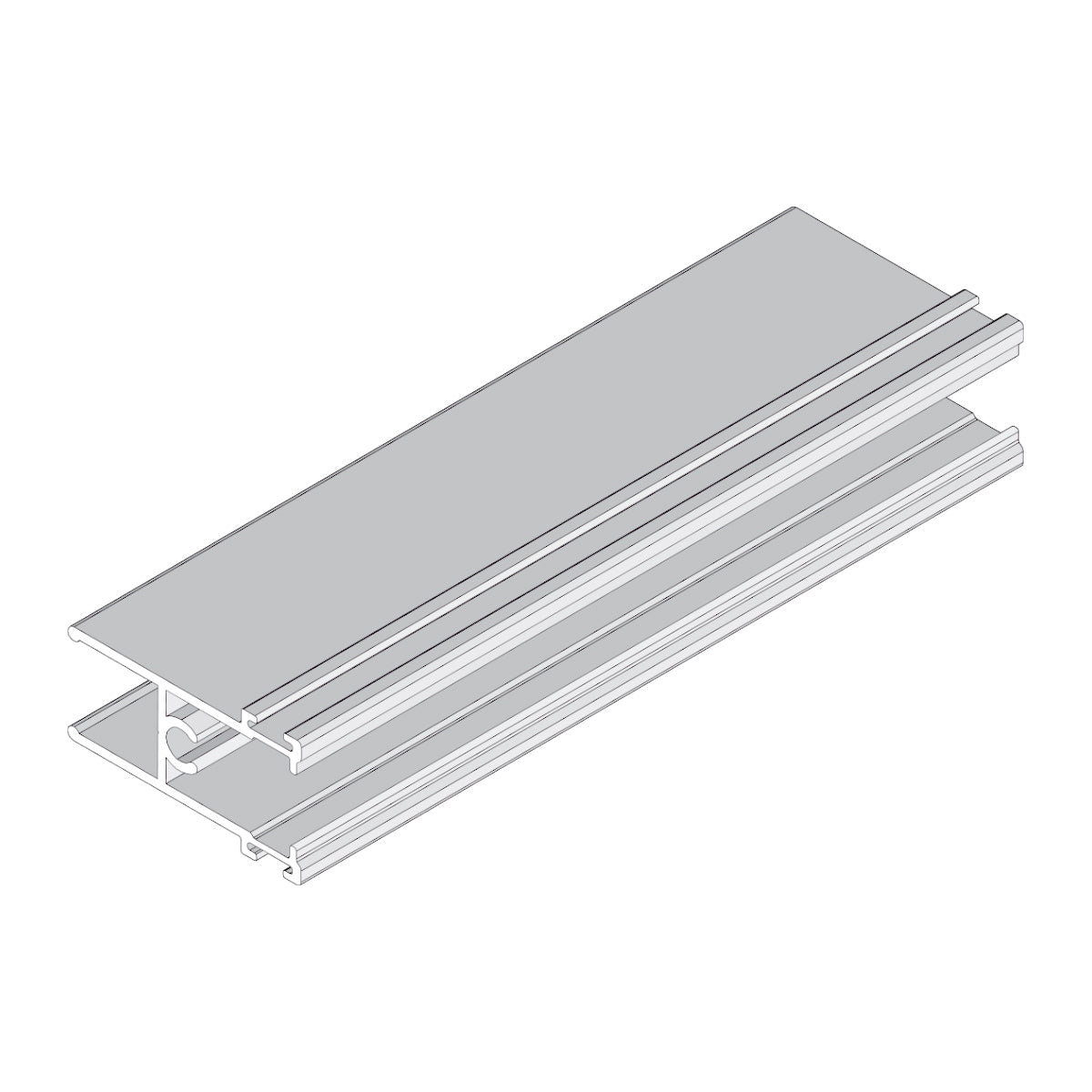 Hoja Inferior y Superior Ventana VC . Espesor 1.52 mm Largo 5.85 mts. Acabado Lacado Blanco VC103