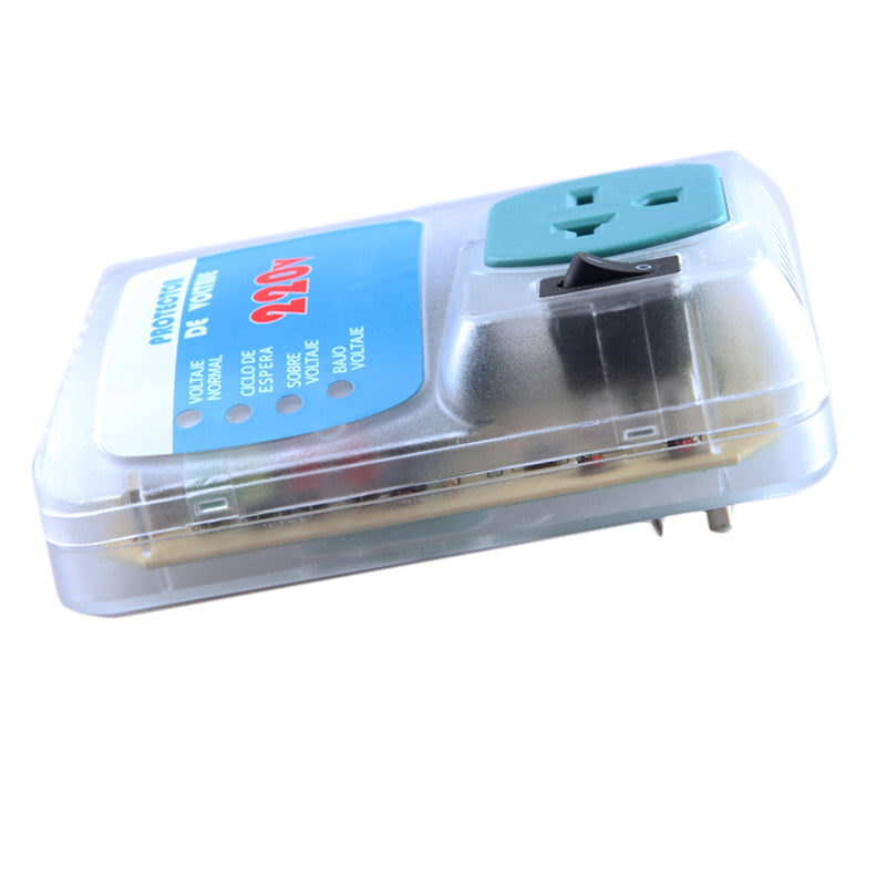 Protector de Voltaje 220Volt - 50/60Hz. Corriente 20A/3300Watt. Delay Time de 3 mns.