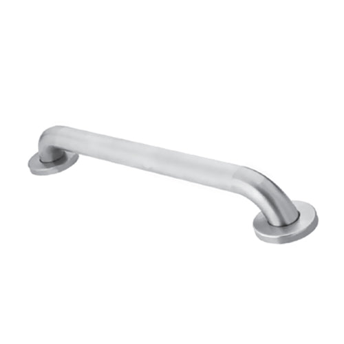 Barra seguridad p/baños Diam. 32 mm long 800 mm flanges p/atornillar tapas decor Acero inox satinado