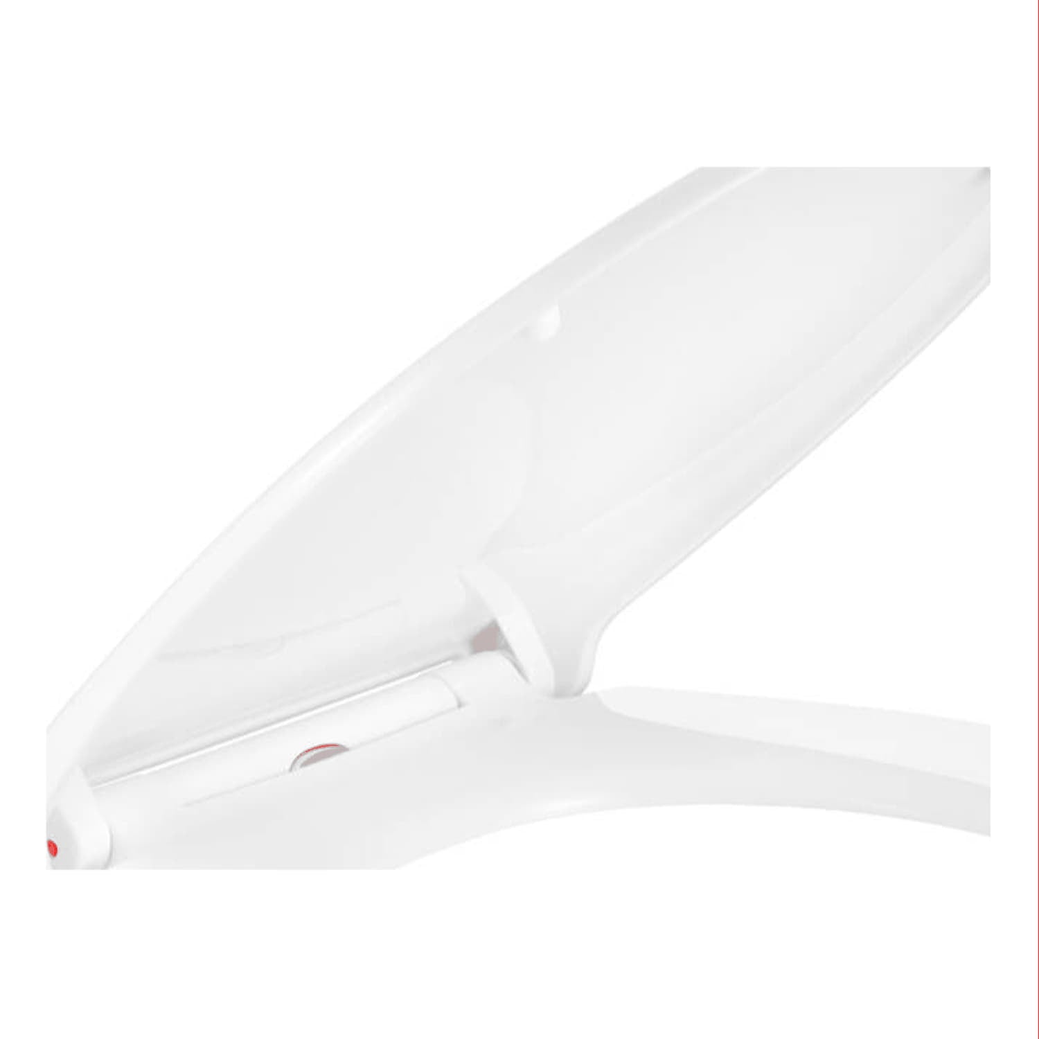 Asiento De Inodoro PP de Cierre Suave. Tapa blanca adaptable a la mayoría de sanitarios.