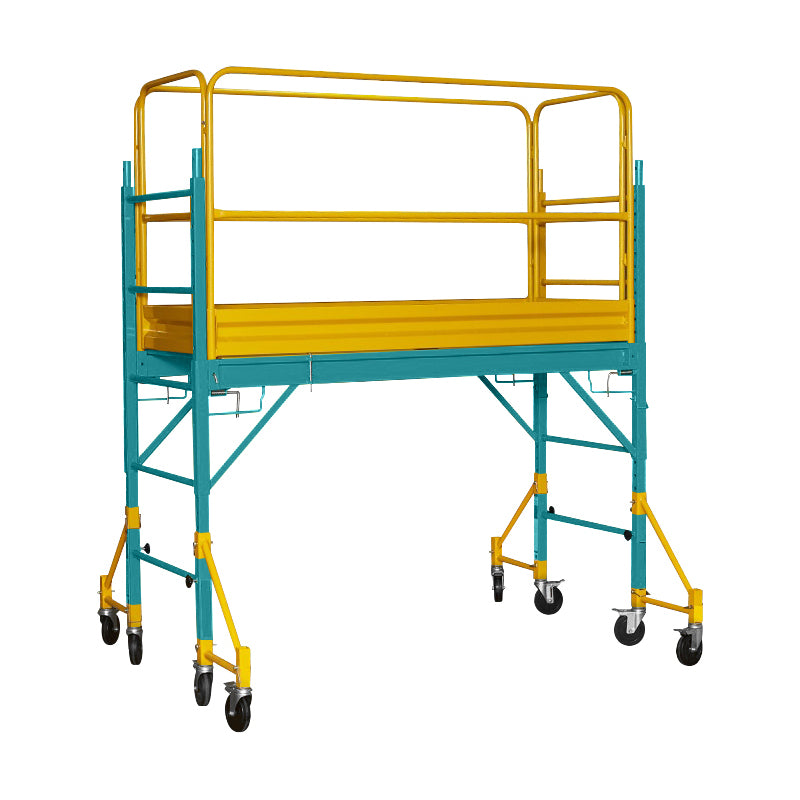 4 Bases con ruedas para Andamio 6 pies. Se usa para dar mas estabilidad cuando trabaja con 2 cuer