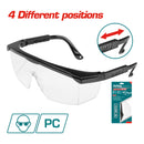 Lentes de seguridad transparentes de Policarbonato