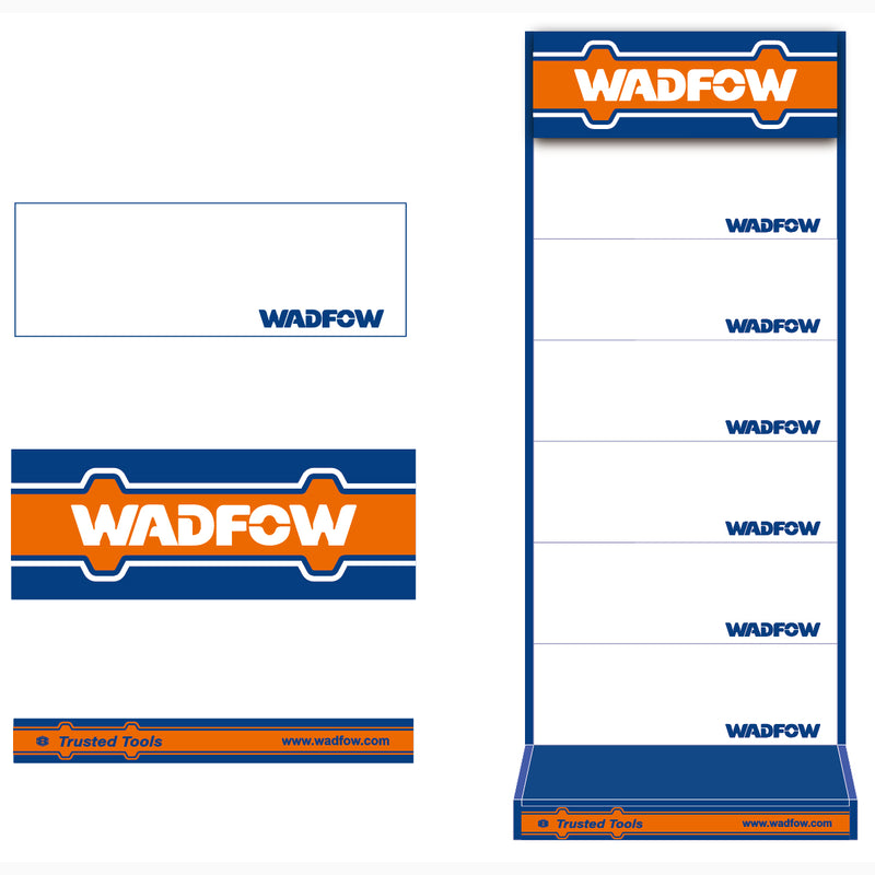 Exhibidor WADFOW WPJ2A01 + WPJ2A02 + WPJ2F04 + WPJ2A03