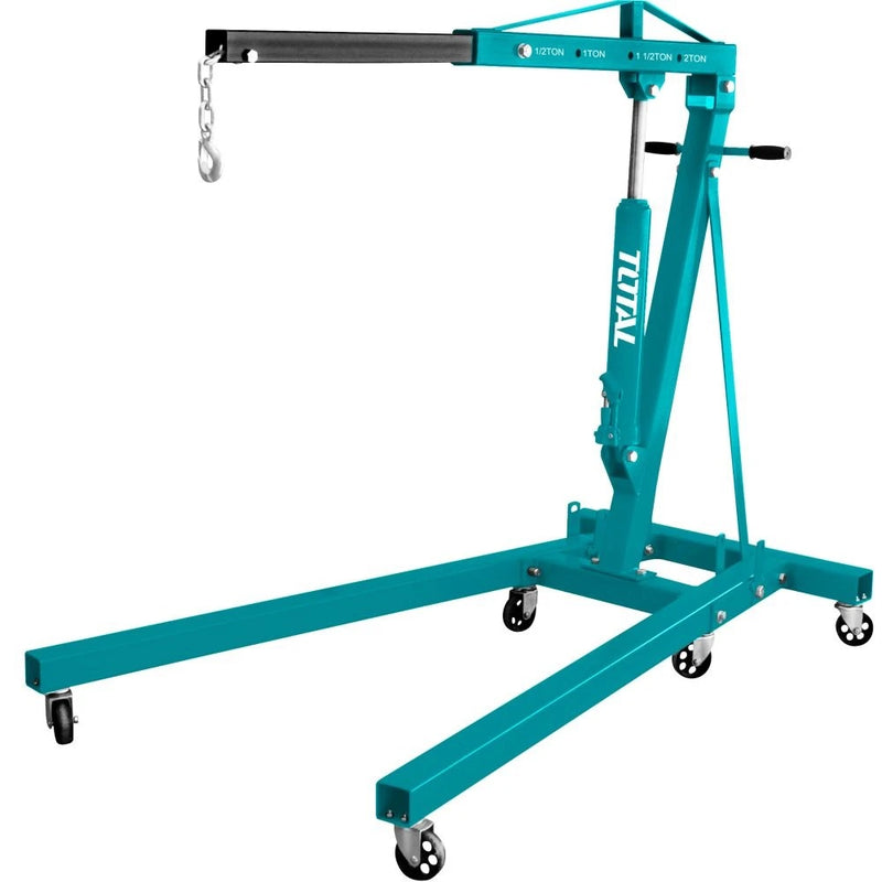 Grúa Motor de taller profesional con una capacidad 2 toneladas.