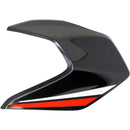 Placa de fijacion izquierda del frontal negra con calcomanias (RKG150)