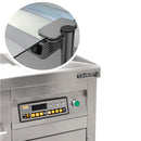 Baño maria electrico con vidrio curvo 5 bandejas 1800*700(300)*800(500)mm.1.2mm inoxidable 220V/50/6