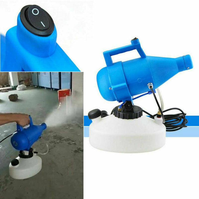 Rociador nebulizador frio de desinfección sprayer distancia máx. de 8-10m tamaño de niebla ajustable 110V