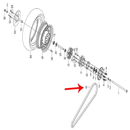 Cadena 428HG-1X116 (TNT135 / RK150)