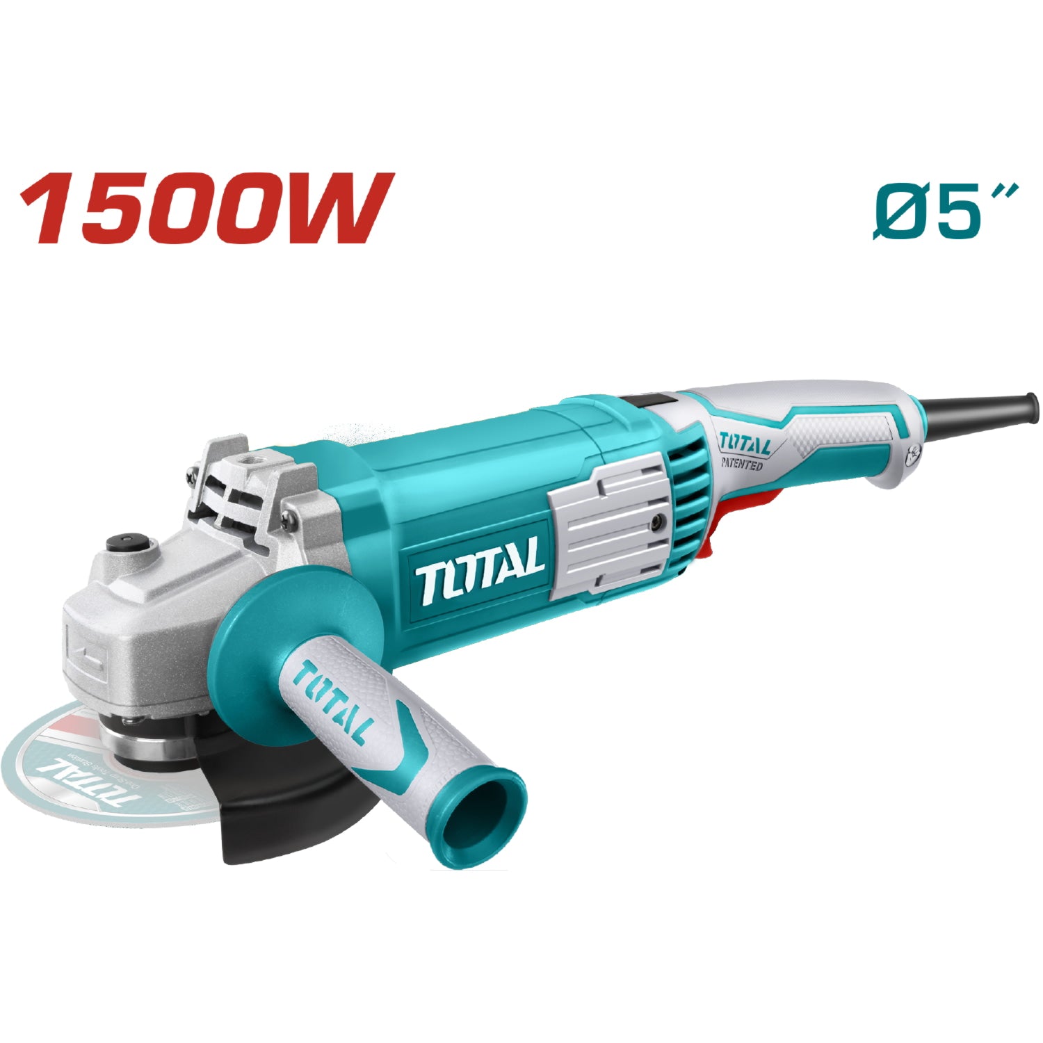 Esmeriladora angular 5" 1500W