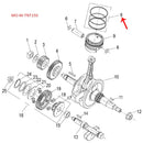 Kit de anillos del piston (TNT150)