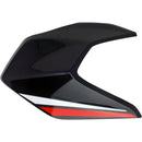 Placa de fijacion derecha del frontal negra con calcomanias (RKG150)