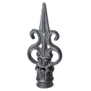 Lanza base redonda 30mm. Altura 140mm. Agujero Cuadrado 14mm.