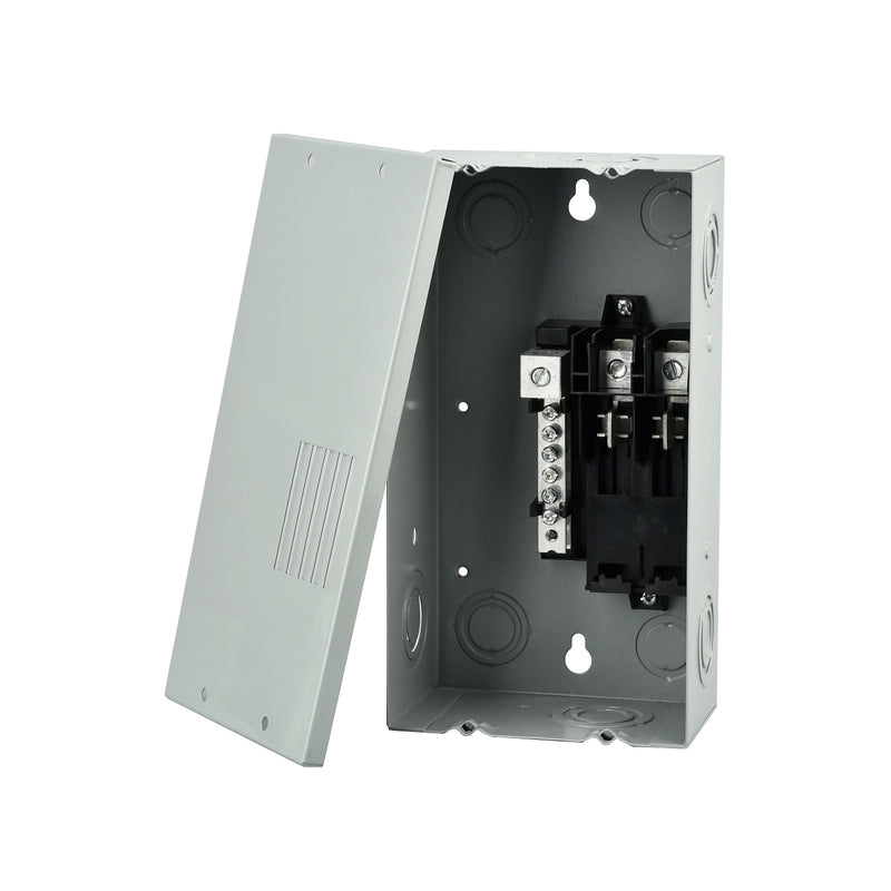 Panel Eléctrico Cajas de Distribucion o Carga para Breakers. Capacidad de Carga Total es 70 Amp - 2 Breakers