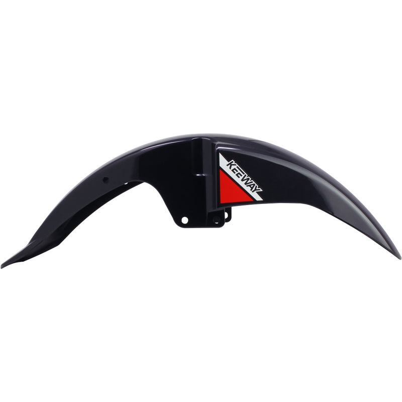 Guardabarros delantero negro con calcomanias (RKG150)