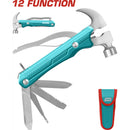 Martillo multifuncional con Mango de Aluminio Fuerte de Alta Calidad. 12 Funciones.