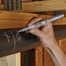 Marcador Sharpie Metallic Permanente, punta fina, Silver (1 und)