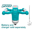 Mezclador para Mortero Litio-Ion de batería de 20 V. No incluye batería ni cargador.