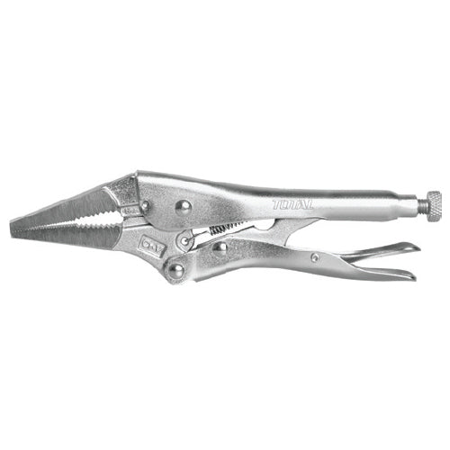 9" Alicate de presion punta larga Acero HRC38°-HRC48° . abre 65mm. Modelo economico