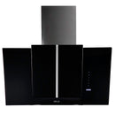 Extractor de grasa Vetro 90 Professionale. Color negro.