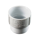 Adaptadores machos de PVC