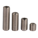 Prisioneros allen acero inoxidable 18 - 8. (Cajas de 100 unidades)