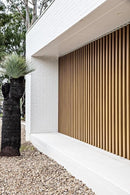 PErgola WPC Tubo Cuadrado 2" Acabado Madera Abedul Exteriores 50x50x2900mm